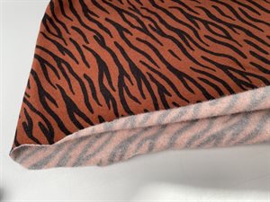 Isoli - med zebra striber i varm cognac, gots